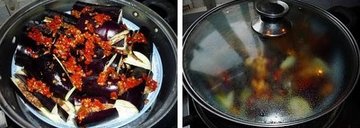 剁椒肉末蒸茄条的做法步骤8