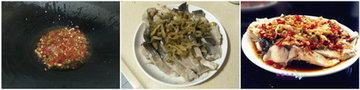 榨菜蒸鱼腩步骤7-9