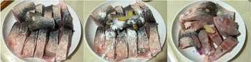 榨菜蒸鱼腩步骤1-3
