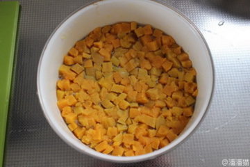 地瓜夹心黑豆渣发糕步骤8