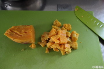 地瓜夹心黑豆渣发糕步骤7