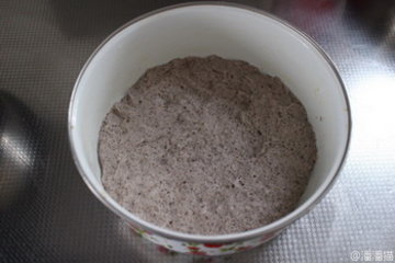 地瓜夹心黑豆渣发糕步骤6