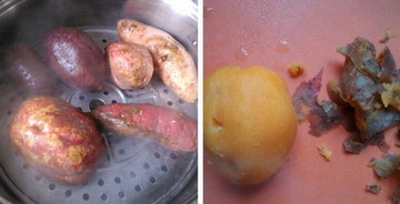 番薯干的做法步骤1-2