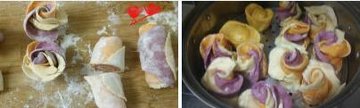 花朵馒头的做法步骤10-11