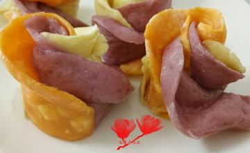 花朵馒头的做法