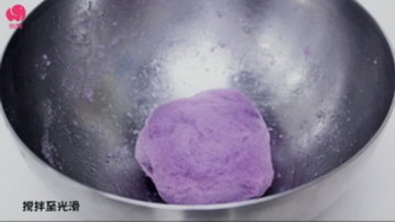 紫薯冰皮月饼的做法步骤6