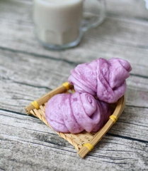 紫薯花卷的做法步骤