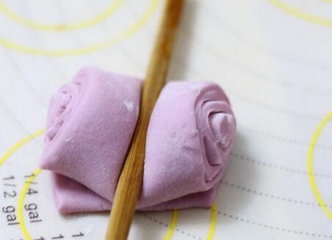 紫薯花卷的做法步骤