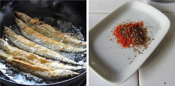 香煎麻辣秋刀鱼的做法