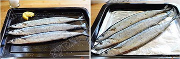 盐烤秋刀鱼步骤3-4