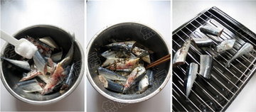 香烤孜然秋刀鱼步骤4-6