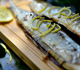 柠香烤秋刀鱼步骤