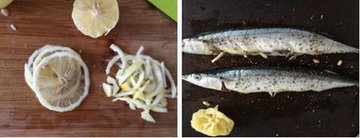 香烤秋刀鱼的做法步骤3-4