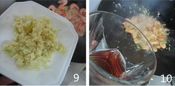 黑椒红酒爆醉虾步骤9-10