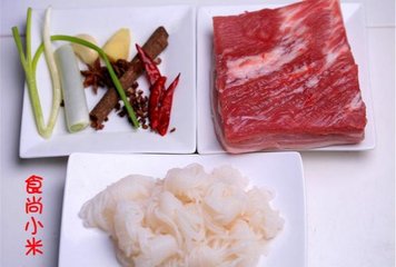 魔芋烧肉原料