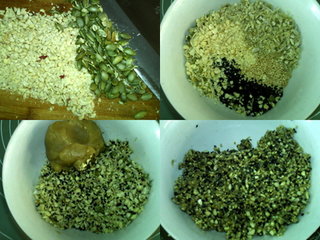 广式莲蓉五仁月饼的做法步骤2