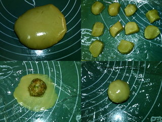 广式五仁瑶柱月饼的做法步骤3