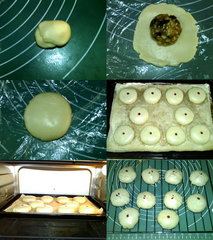 苏式火腿月饼的做法步骤9-12