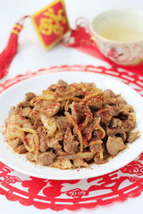 新疆炒烤肉的做法