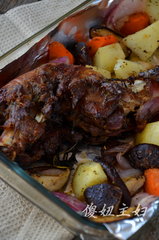 霸气大餐烤羊腿