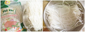 越式虾酱凉拌河粉步骤1-2