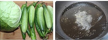 清脆爽口小咸菜步骤1-2