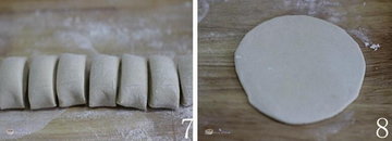 韭菜盒子的做法步骤7-8