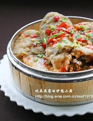 剁椒粉蒸鲶鱼做法