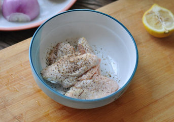 黑椒鸡翅烤蔬菜2