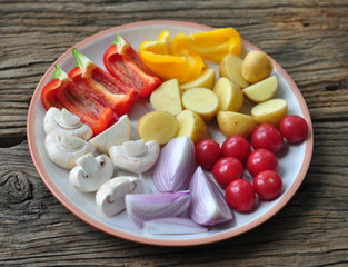 黑椒鸡翅烤蔬菜3