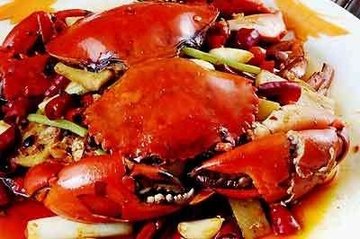 煎连壳蟹是哪个地方的菜?1