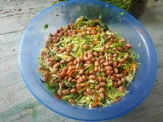 东北大嫂做“花咸菜”只用放盐就可以，两天就能吃，吃了赞不绝口8