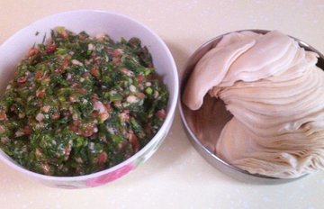 茴香饺子的做法1