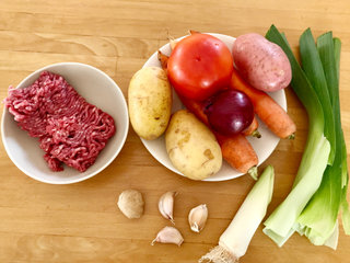 时蔬牛肉末一锅炖2