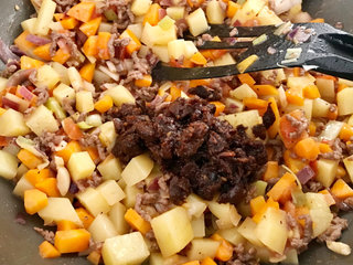 时蔬牛肉末一锅炖7