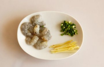 虾粥的做法1