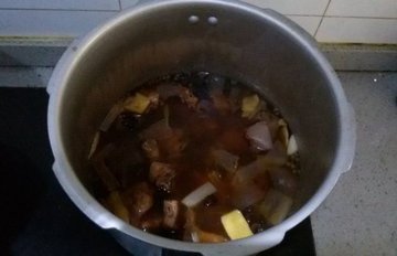 高压锅炖排骨7