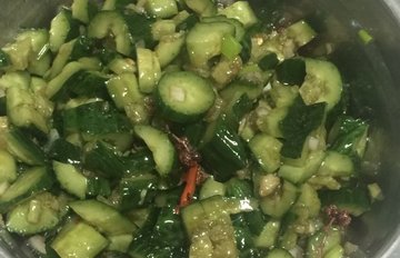 凉拌黄瓜的做法4