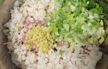 莲菜饺子馅的做法3