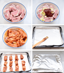 香辣烤排骨的做法