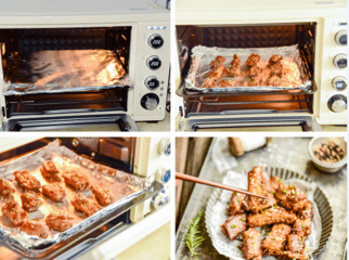 香辣烤排骨的做法1