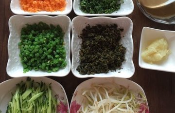 凉面的做法及调料1