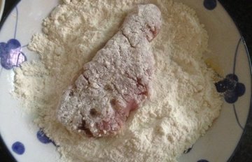 炸肉的做法3