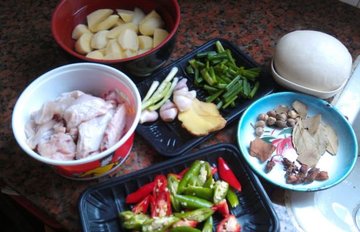 新疆大盘鸡的正宗做法1