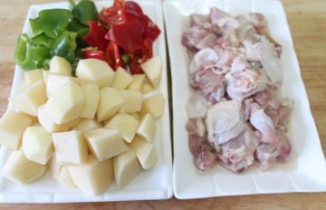 大盘鸡的家常做法1