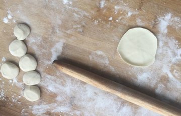 西葫芦鸡蛋饺子1