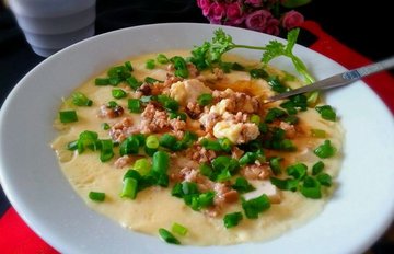 1岁宝宝食谱大全及做法大全之豆腐肉末羹6