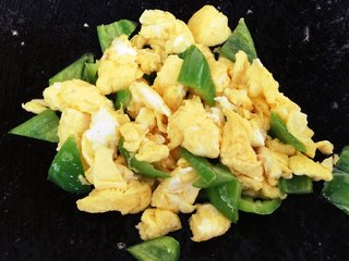 青椒炒鸡蛋4