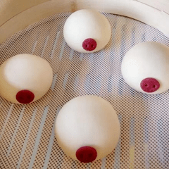 小猪牛奶馒头25