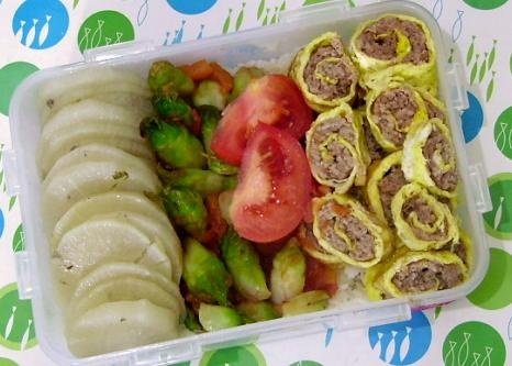 整合60种简单好吃的爱心盒饭制作方法29